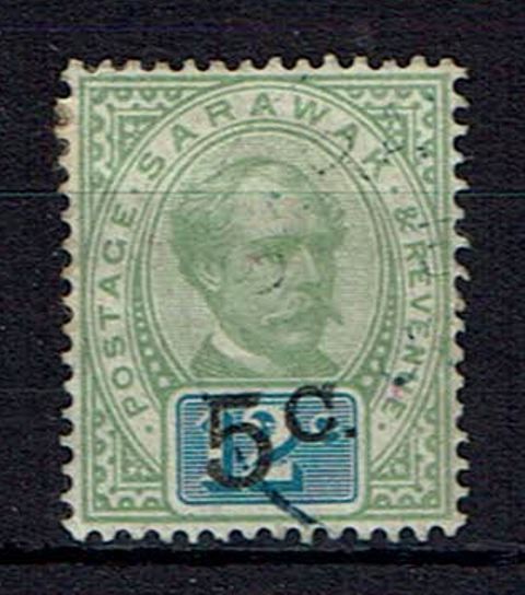 Image of Sarawak SG 26 FU British Commonwealth Stamp